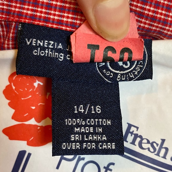 Plaid Collared Blouse - Picture 5 of 8